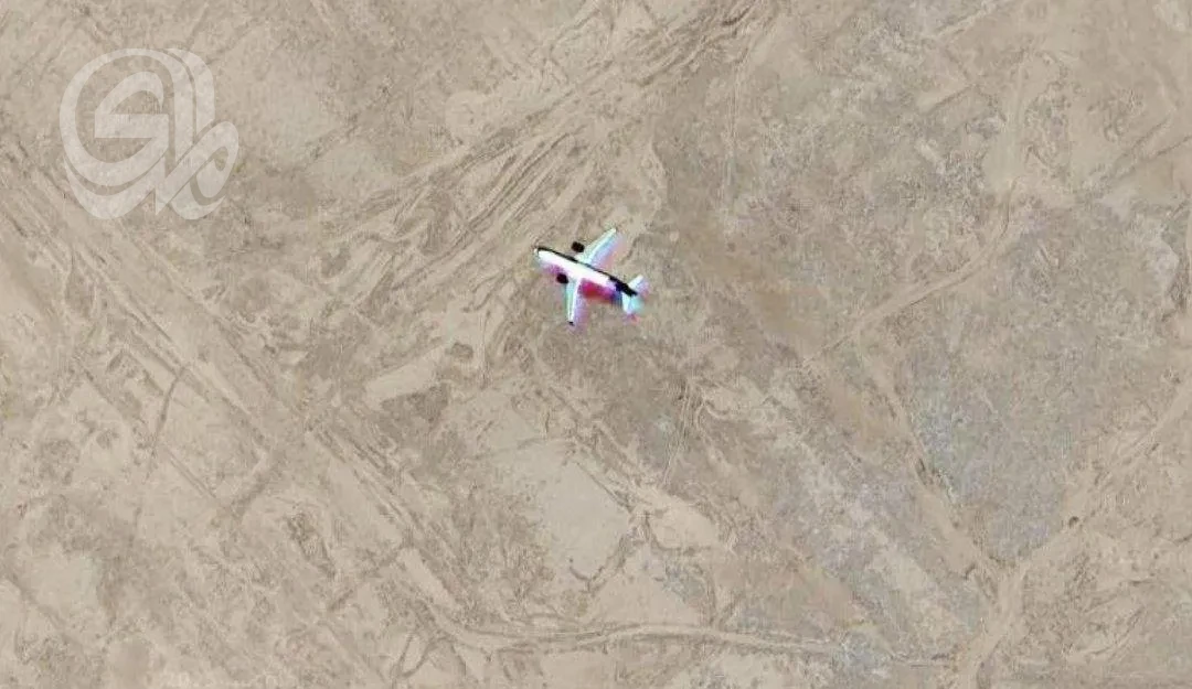 “طائرة الوركاء” مجرد لقطة عابرة لطائرة شبحية في الجو